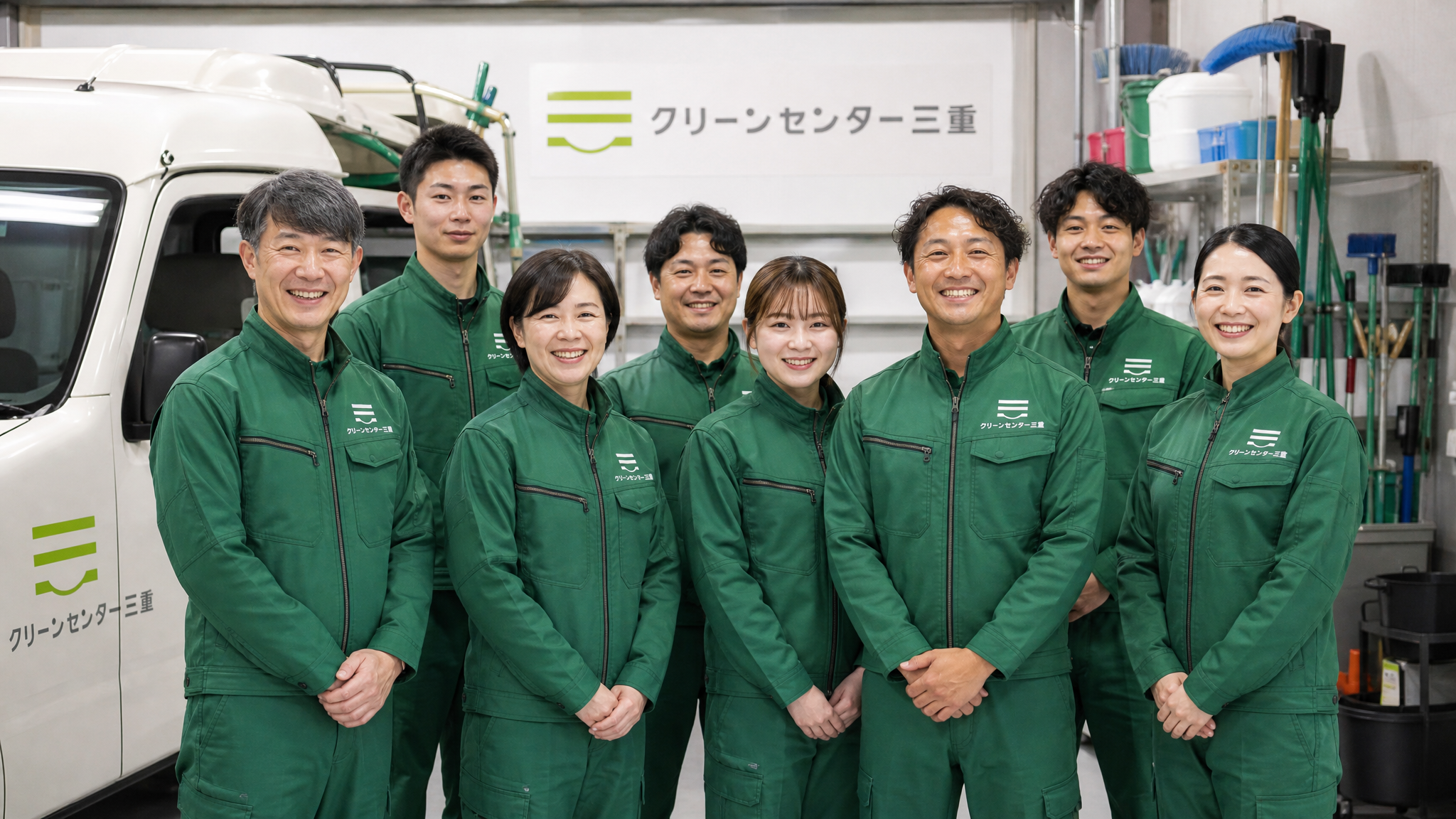クリーンセンター三重のスタッフ集合写真